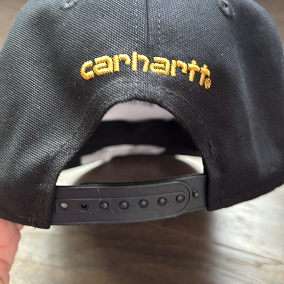 Carhartt Firm Duck Flat Brim,snap back,Force Sweatband,adjustable,embroidery,cap - Picture 4 of 9